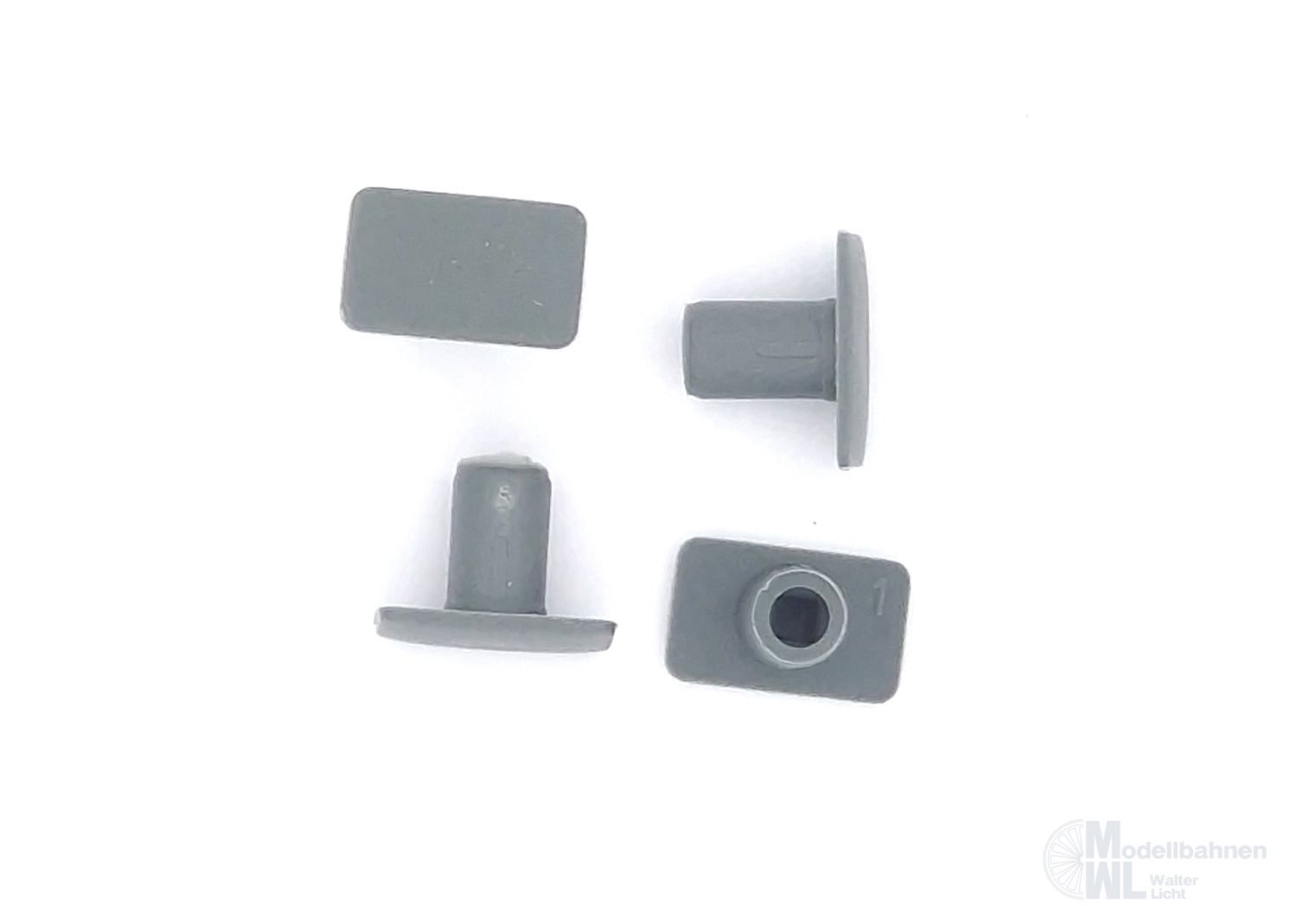 Märklin Ersatzeile E276116 - ERSATZTEIL: Puffer grau 4 St